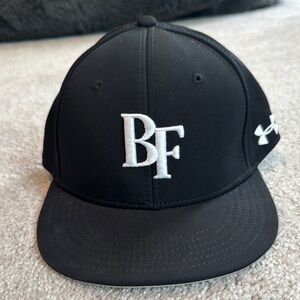 Under Armour Black Cap with White Logo